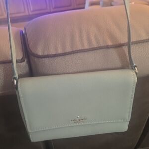 kate spade Mint Leather Crossbody Bag